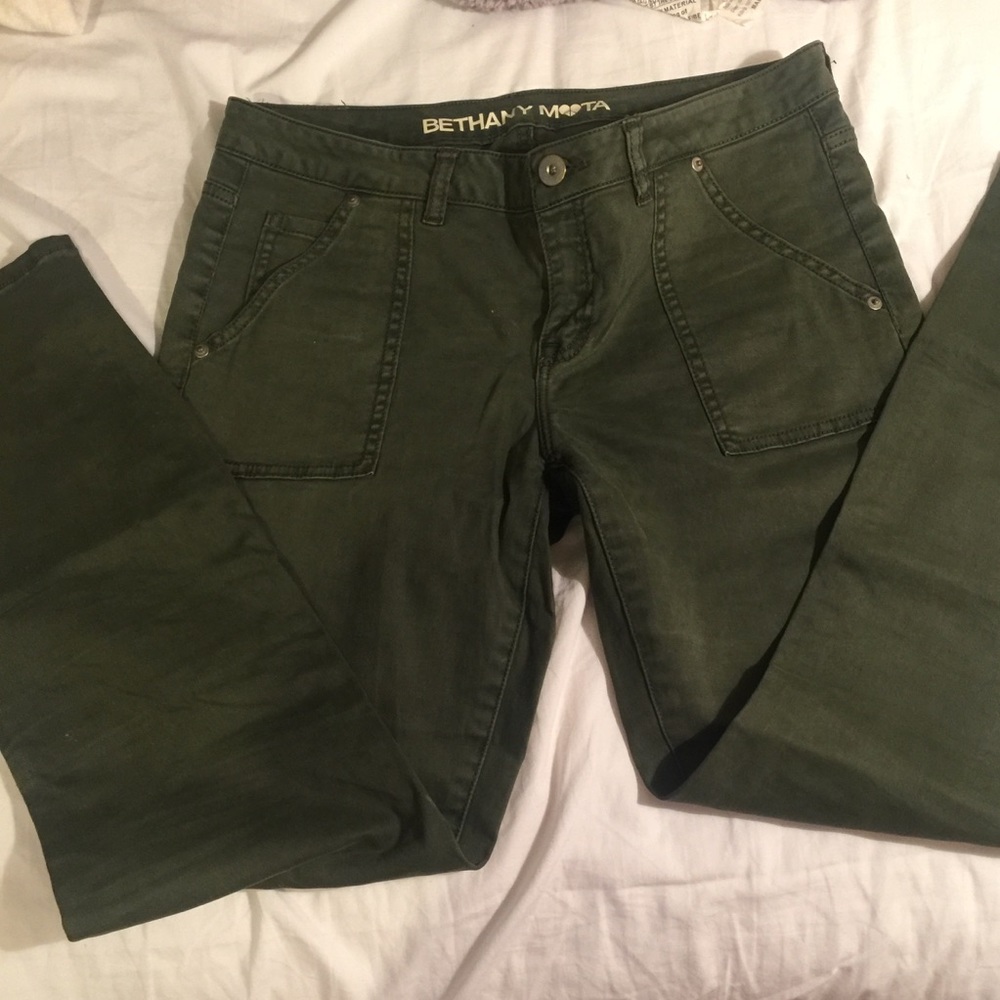 Olive Jeggings